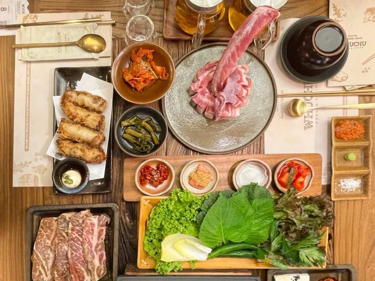 whuchu - overview of dishes