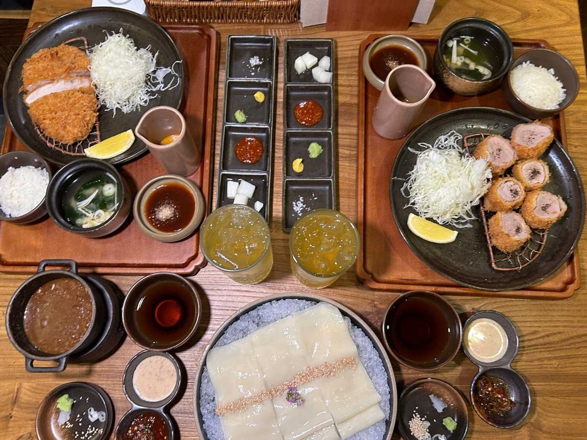 Katsu by kyu - entire dish