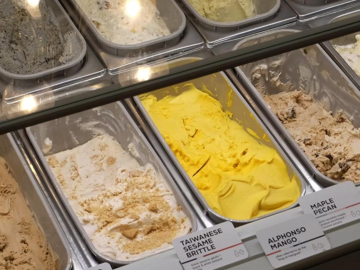 Tom's Palette closure - gelato trays