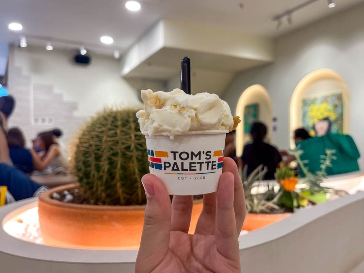 Tom's Palette closure - icecream cup