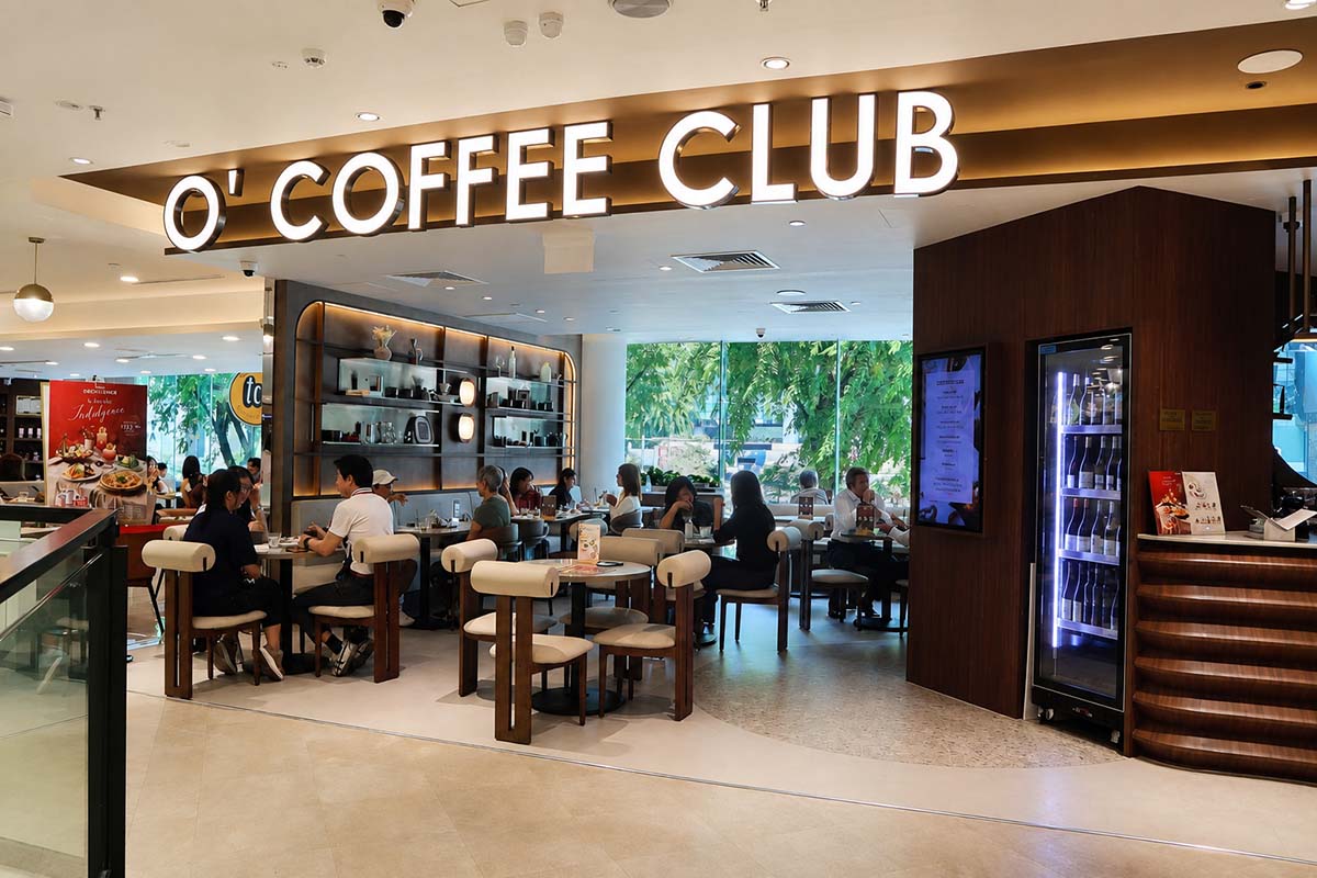 o coffee club - front