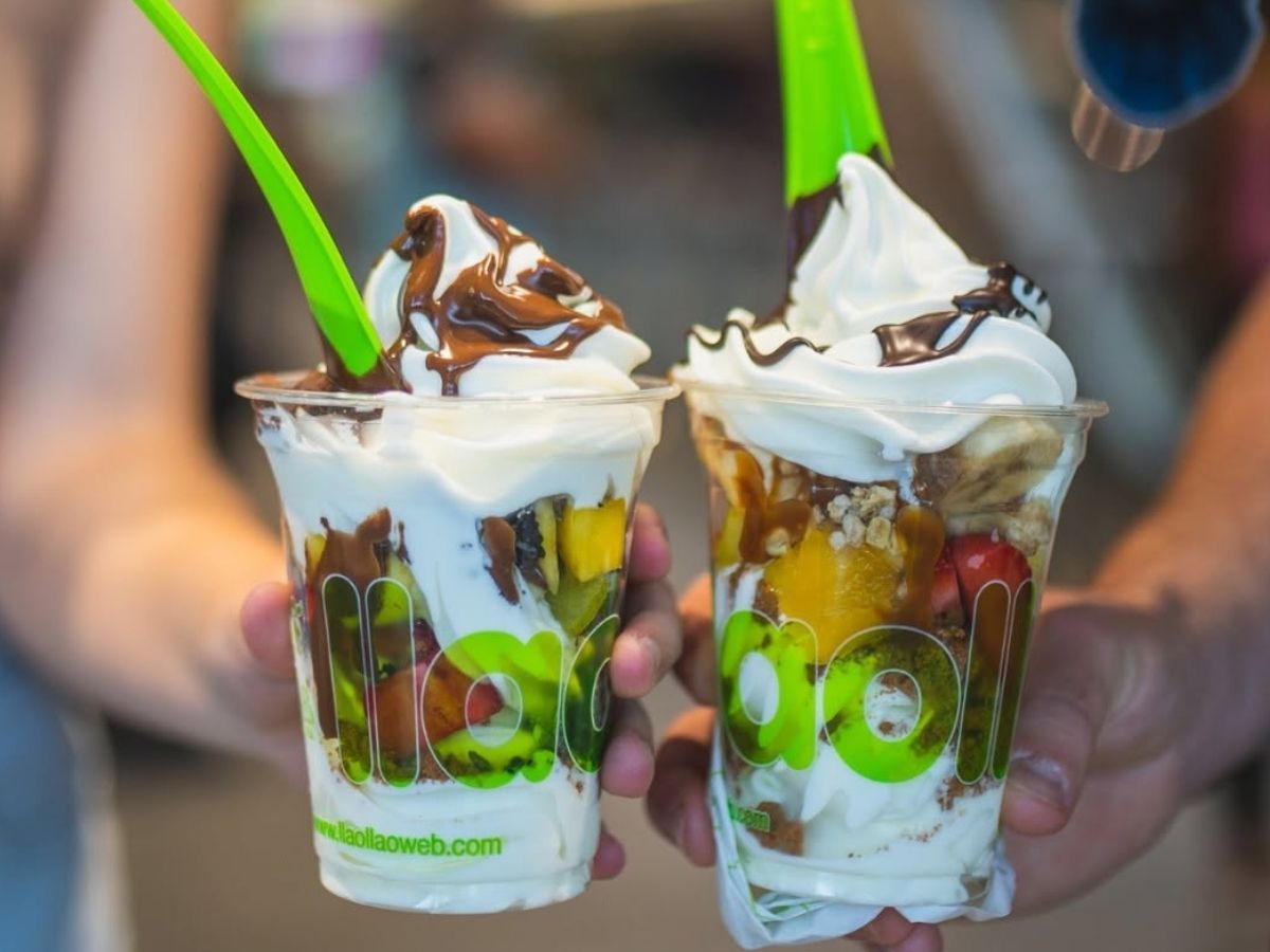 Best soft serve yoghurt - llaollao