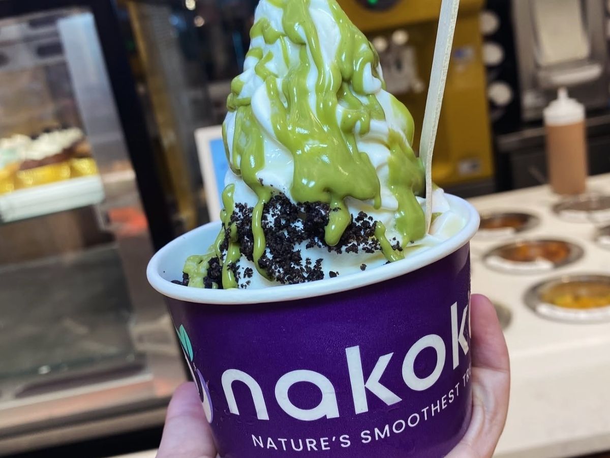 Best soft serve yoghurt - nakoko