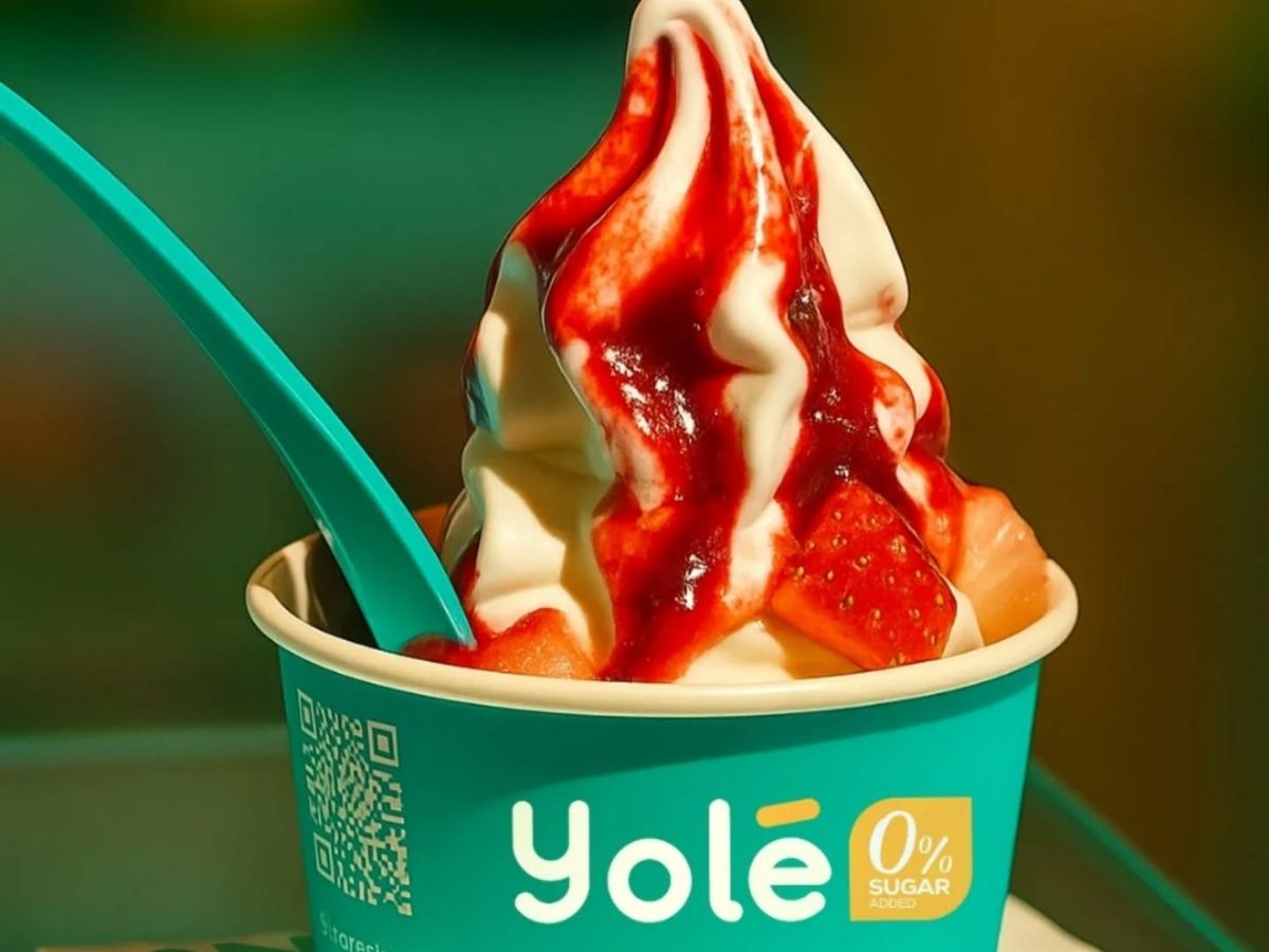 Best soft serve yoghurt - Yolé