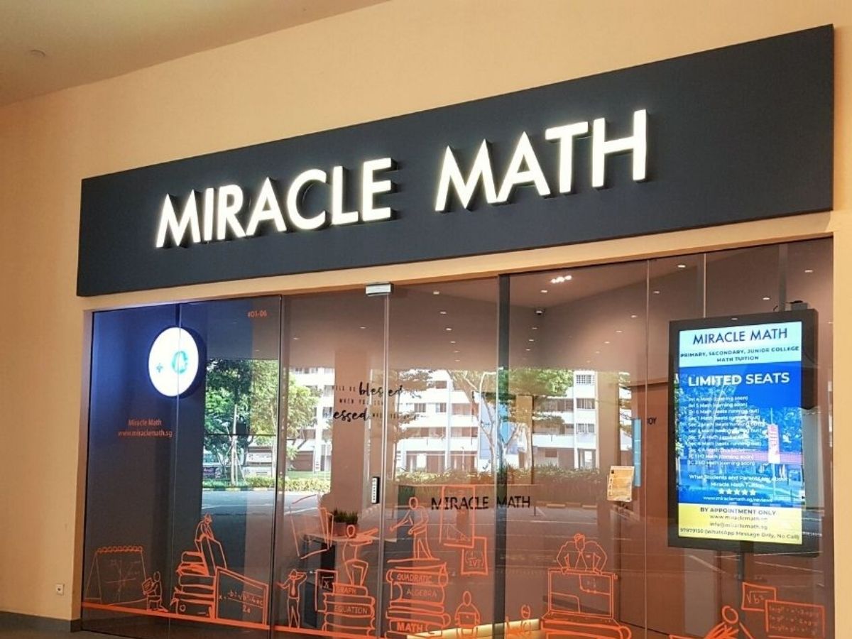 Best tuition centres - miracle math tuition centre