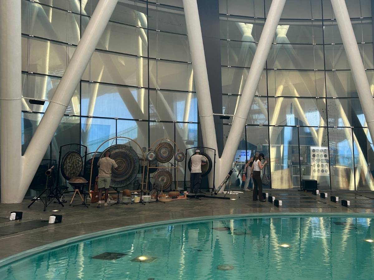 Gong and soundbath session