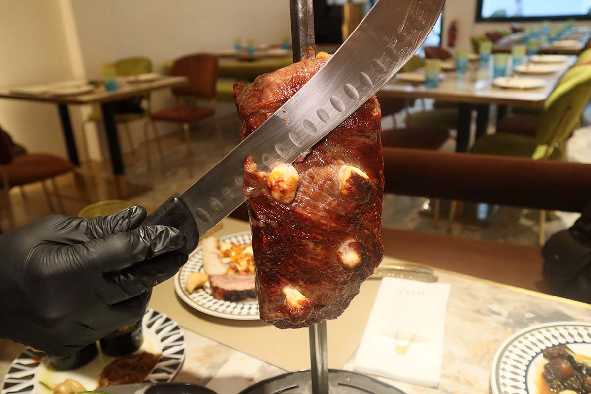 rio brazilian churrascaria - bits of cheese