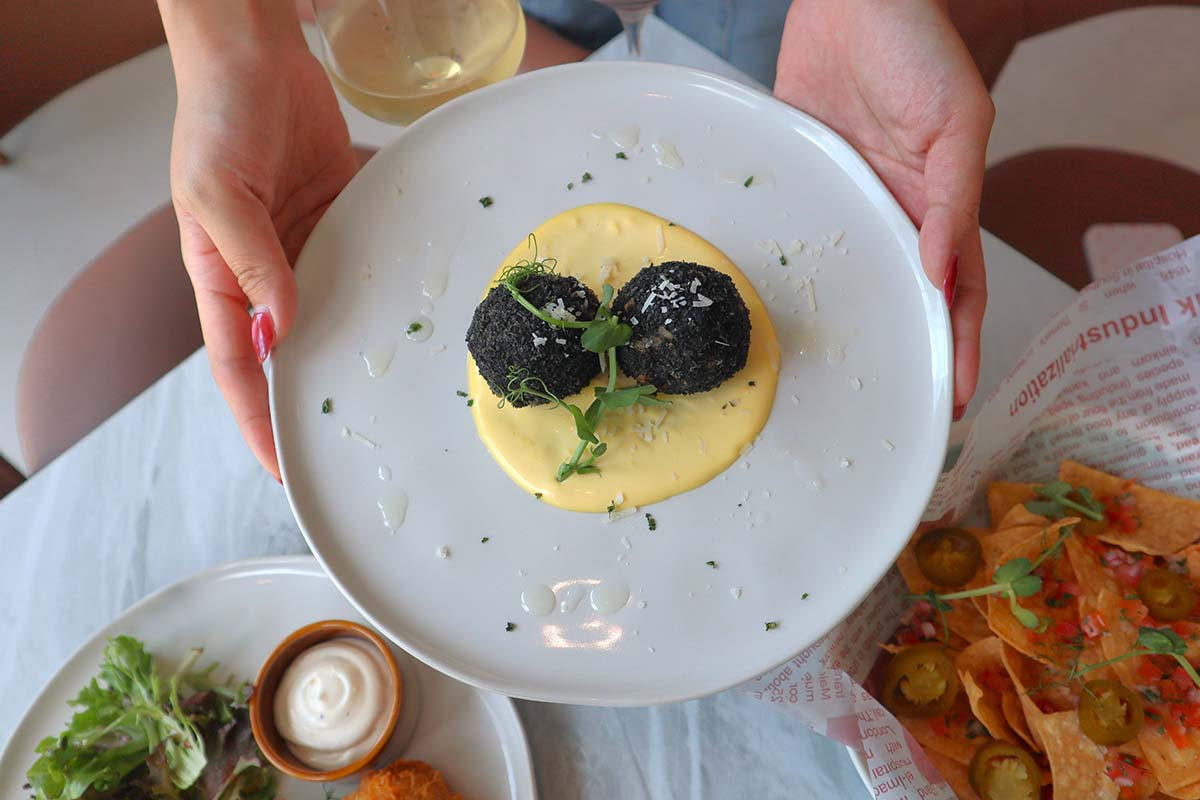 o coffee club - truffle croquettes