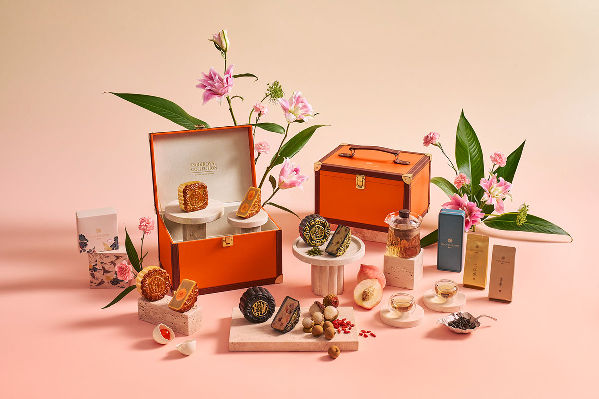 mooncake 2026 - Peach blossoms celestial treasures
