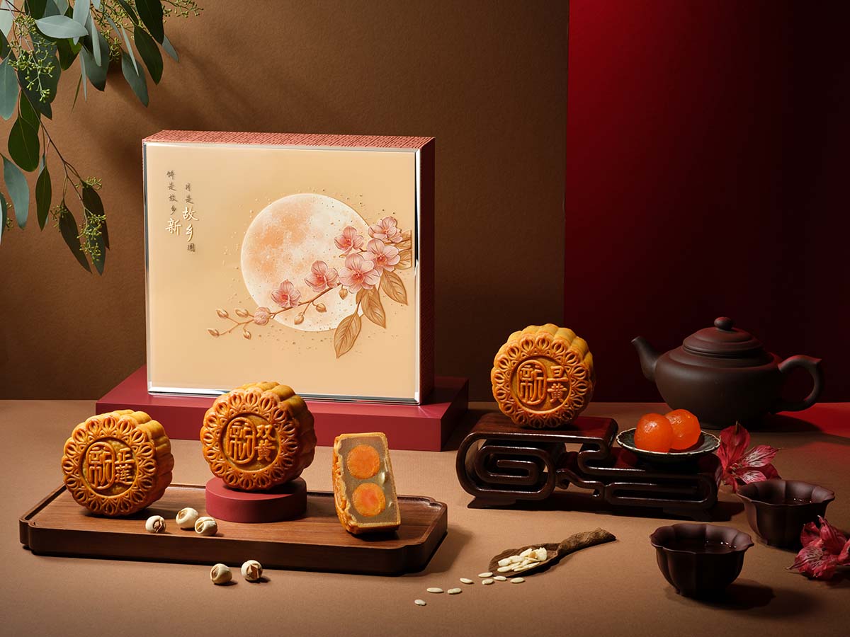 mooncake 2026 - xin cuisine assorted baked mooncakes
