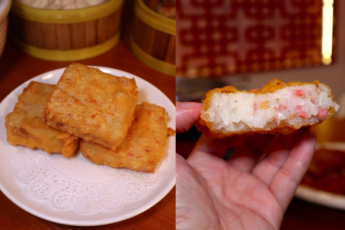 five star dim sum mooncake - carrot cake