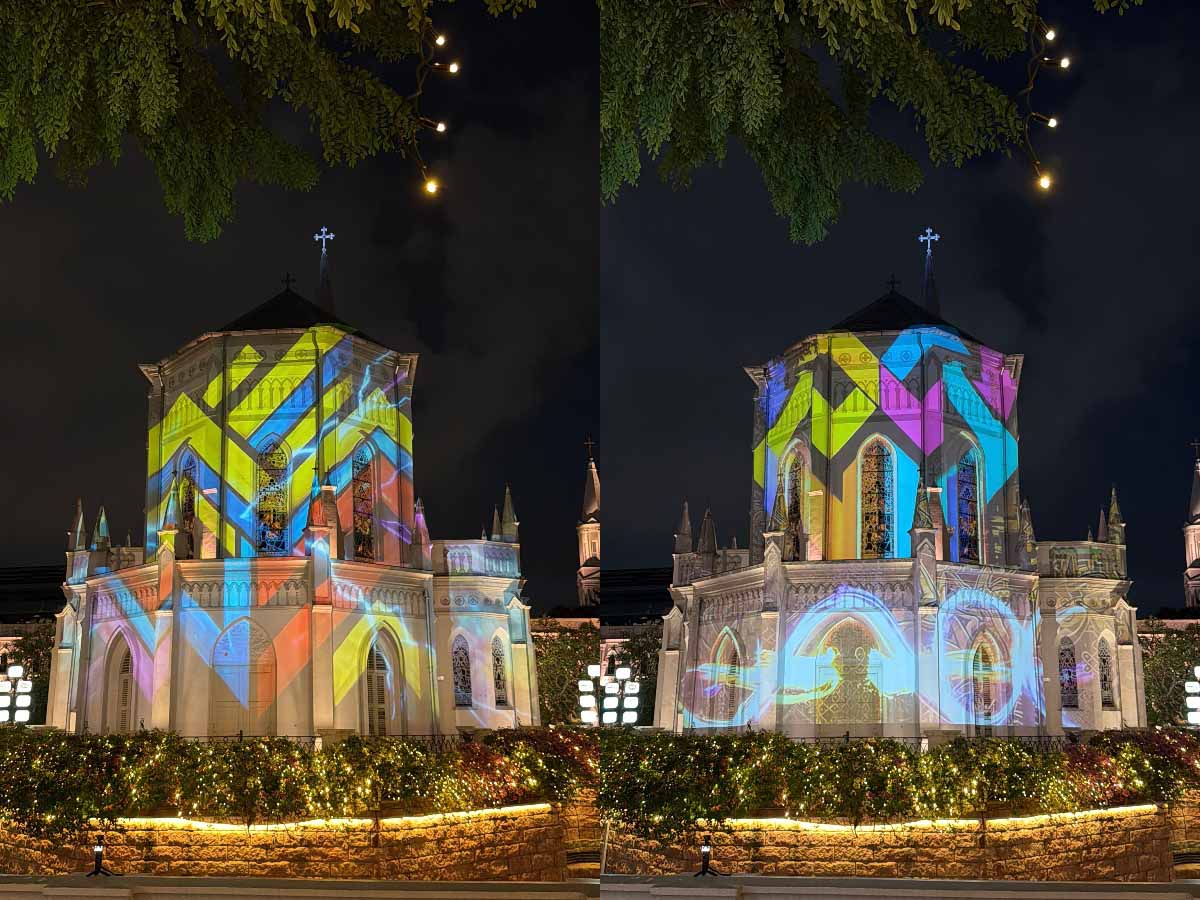 CHIJMES and Capitol Singapore - Projection mapping