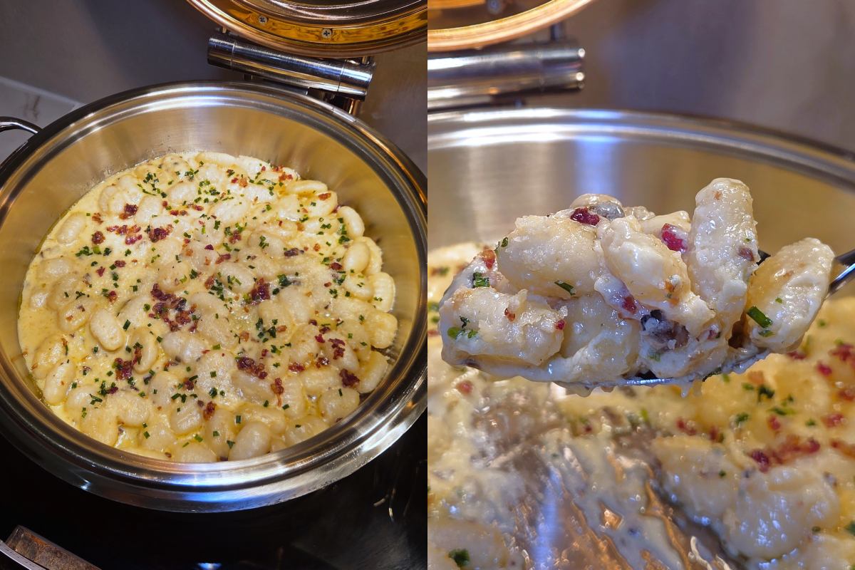 rio brazilian churrascaria - gnocchi
