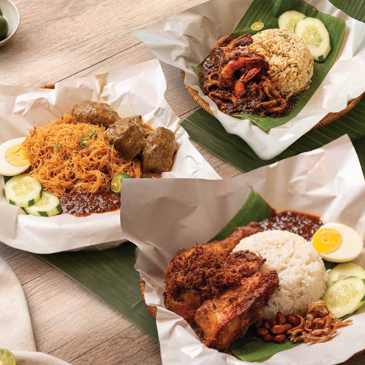 JOM Nasi Lemak - Nasi lemak