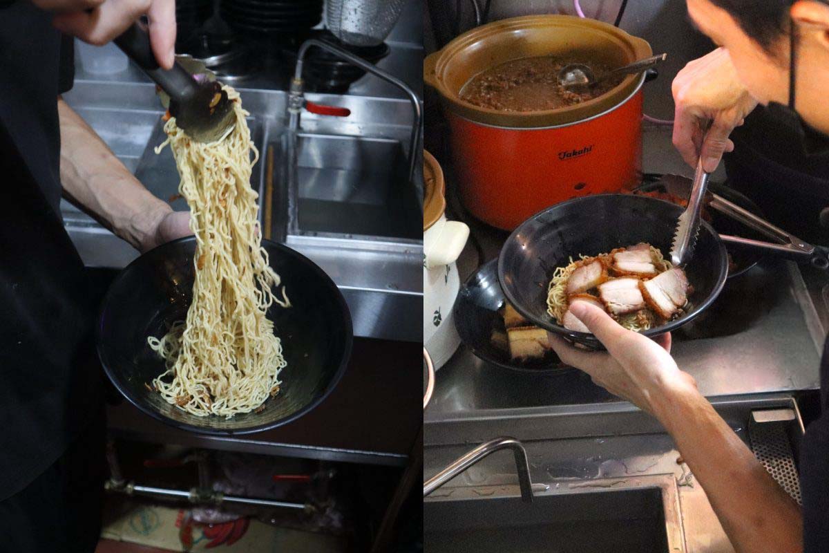fu ren jia - noodle assembling