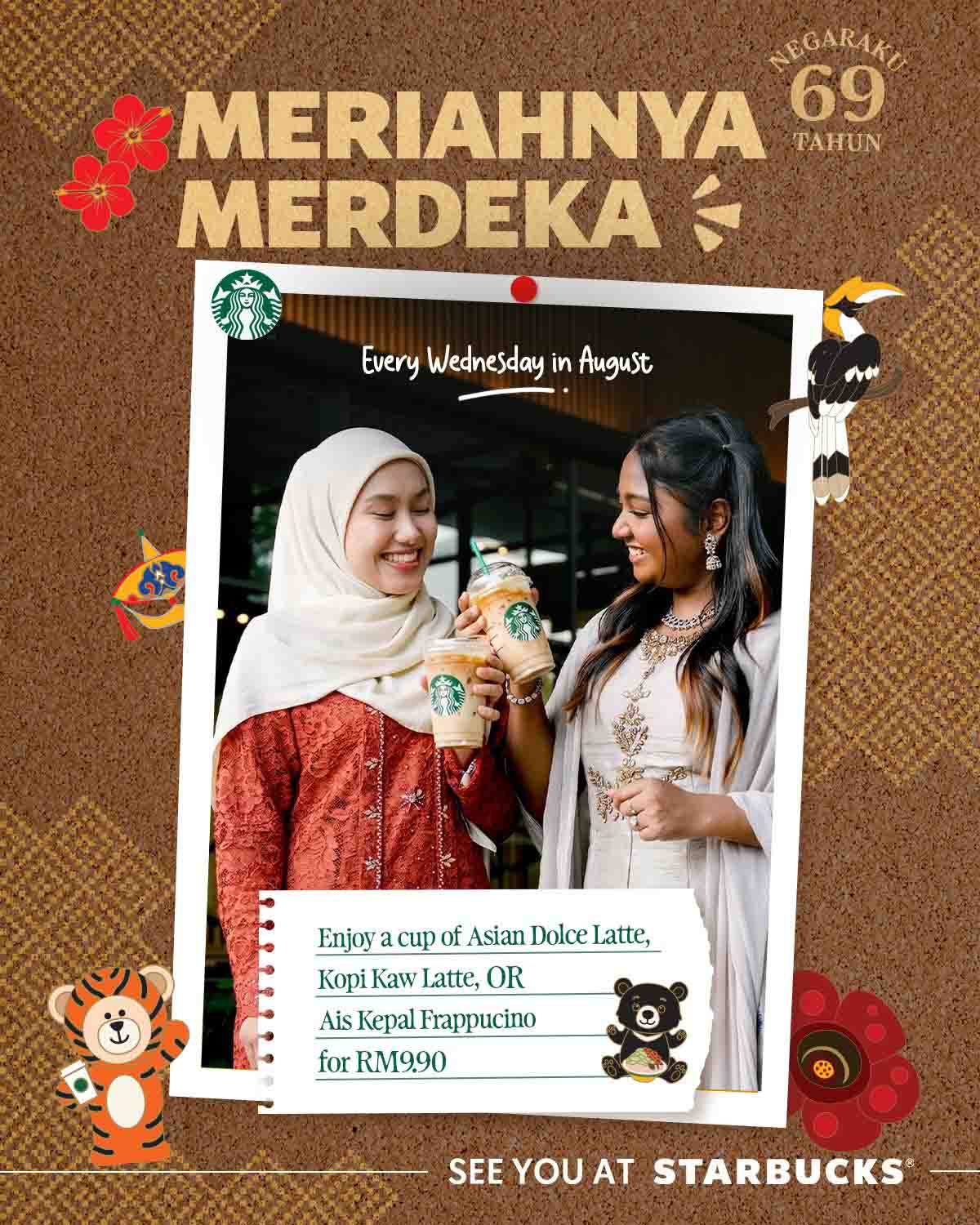 Starbucks - Merdeka promo