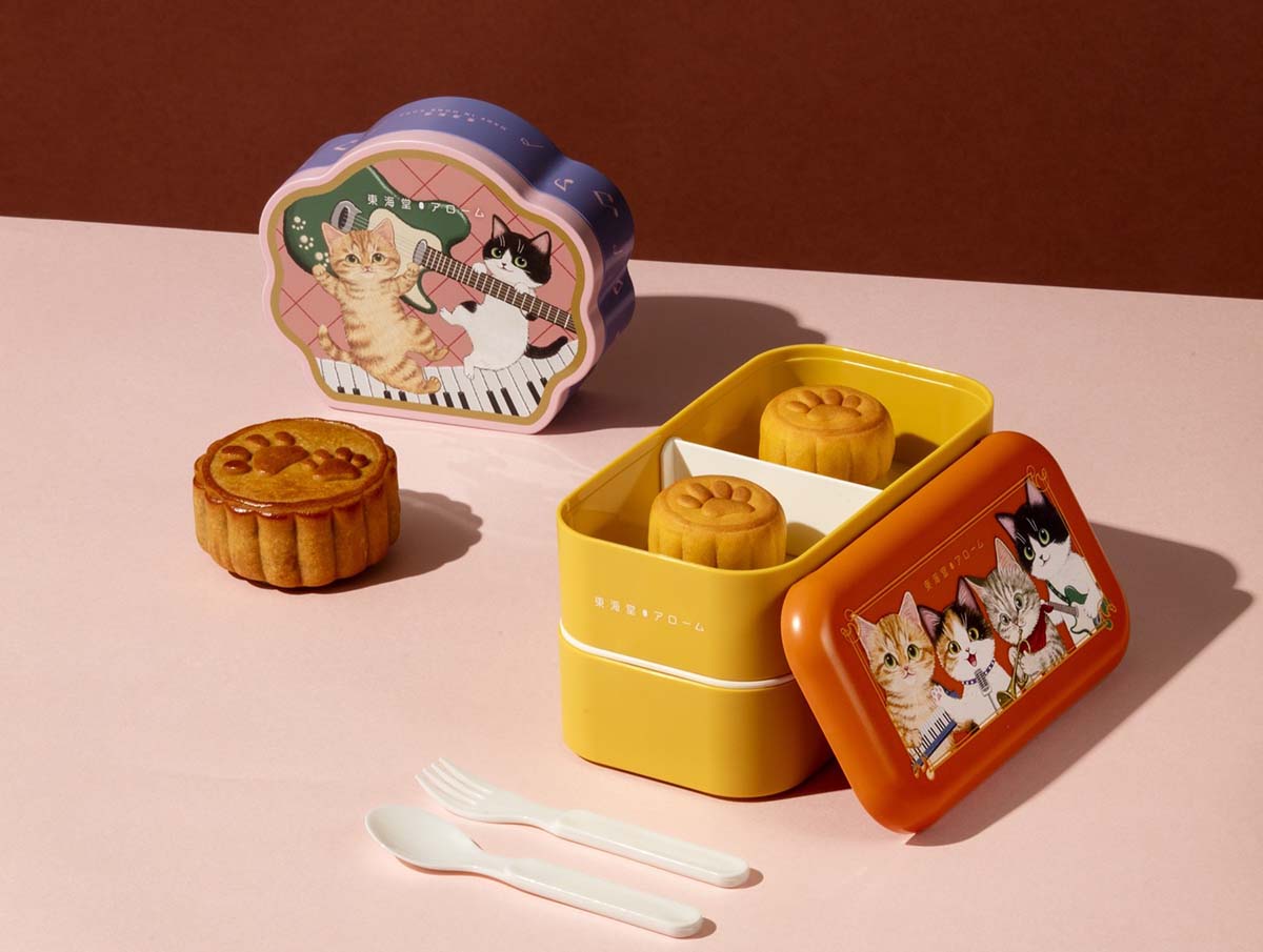 mooncake 2026 - cat mooncakes