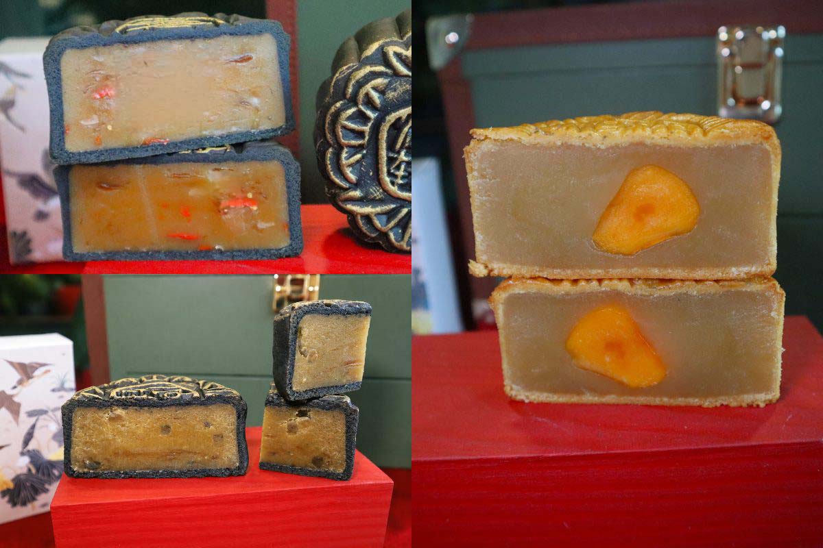 mooncake - peach blossoms