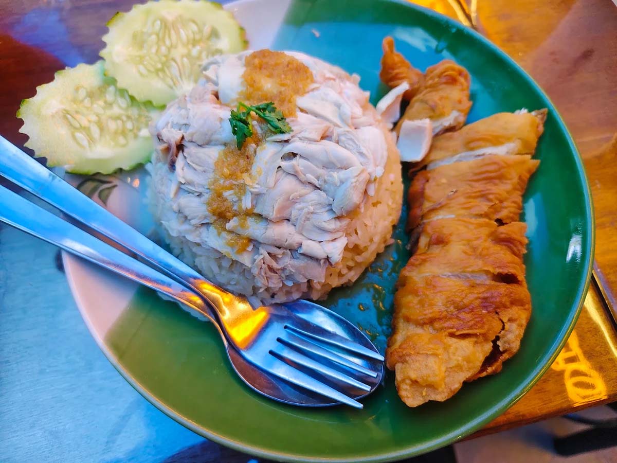 Thai Chicken Rice Station - Mixed chicken rice