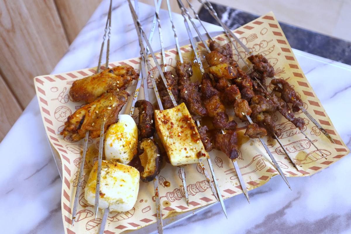 jfd coffeeshop geylang - skewers