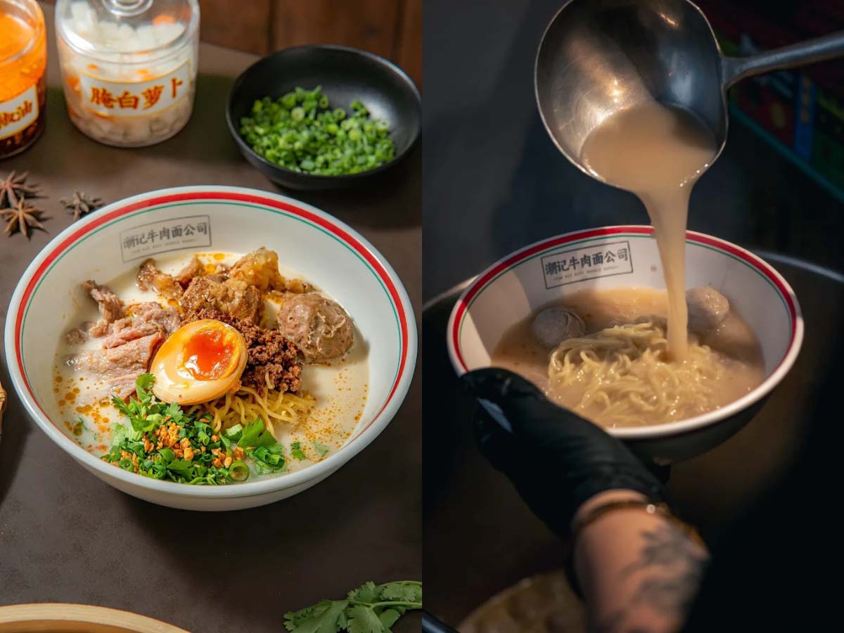 Teow Kee Beef Noodles - Collagen rich broth
