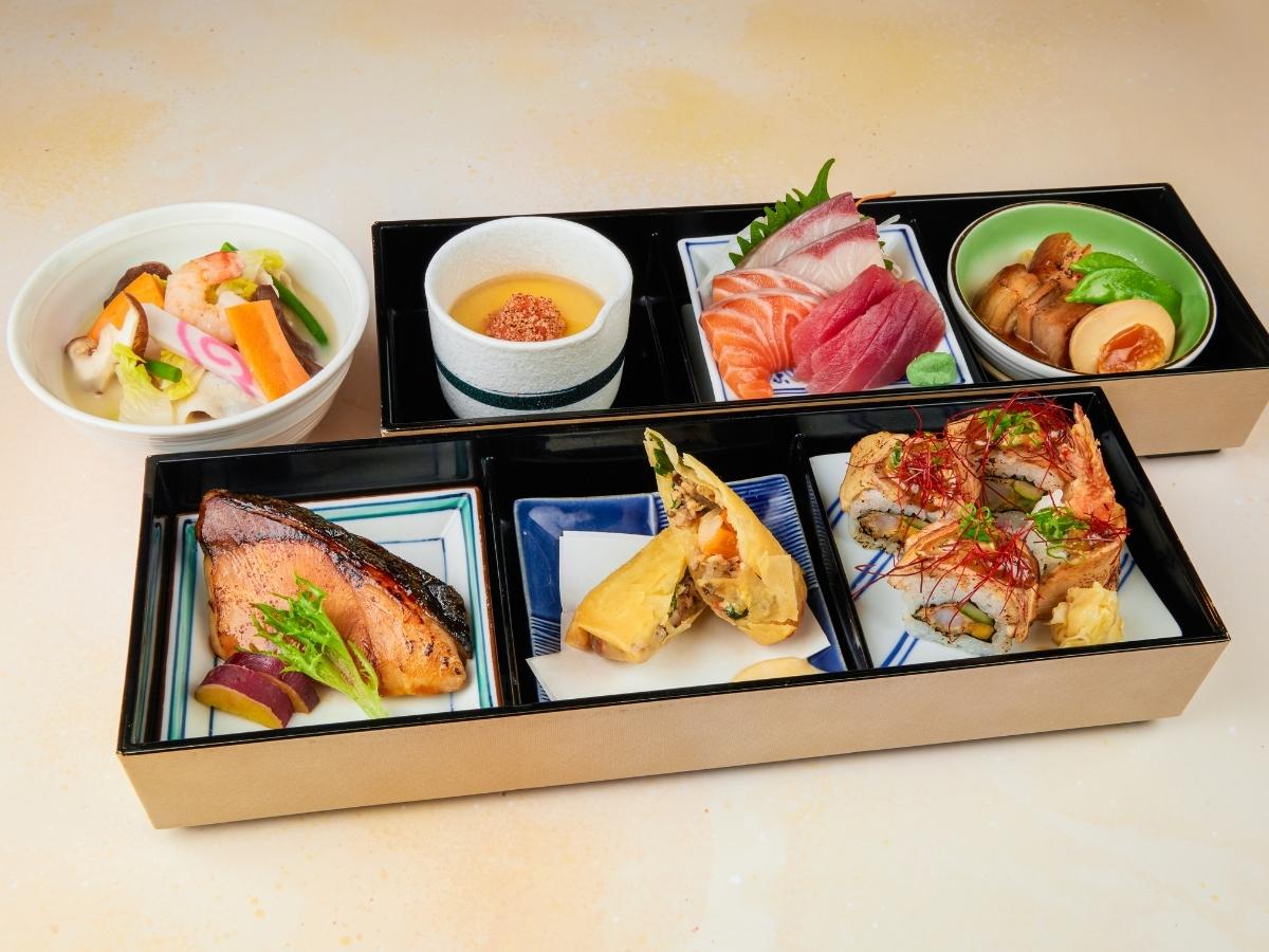 sun with moon - kyushu grand bento