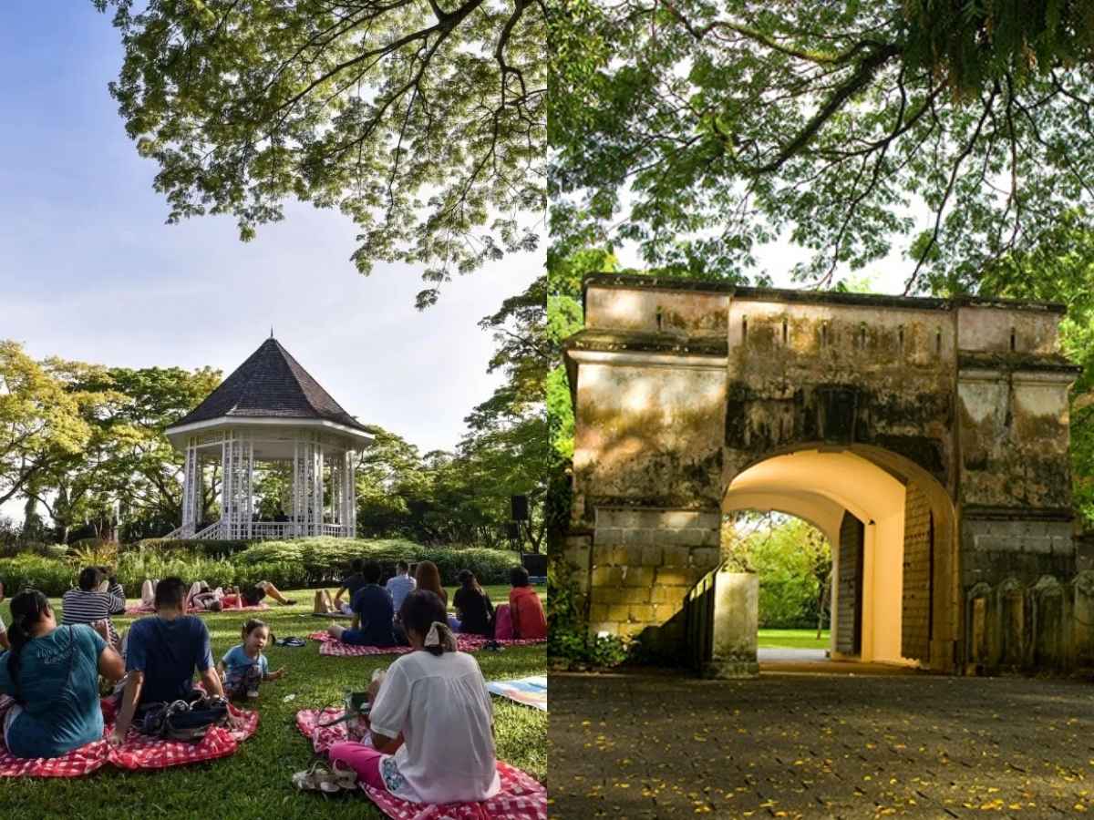 Singapore Botanic Gardens & Fort Canning Park Heritage Festival - both sites