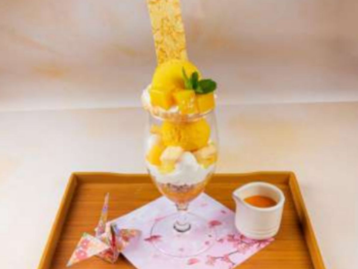 sun with moon kyushu's finest - sun-kissed mango parfait