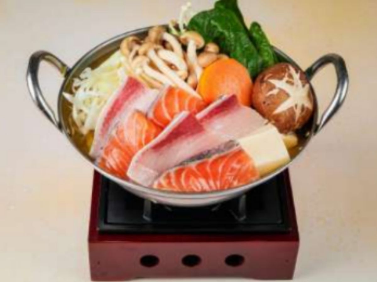 sun with moon kyushu's finest - Kagoshima Buri & Salmon Nabe