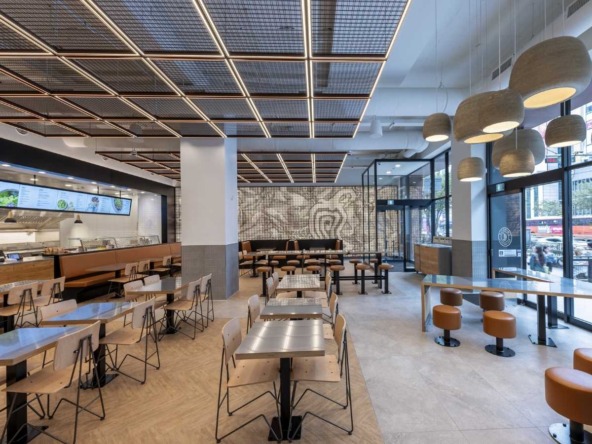 Chipotle opening in 2027 - interior of South Korean outlet
