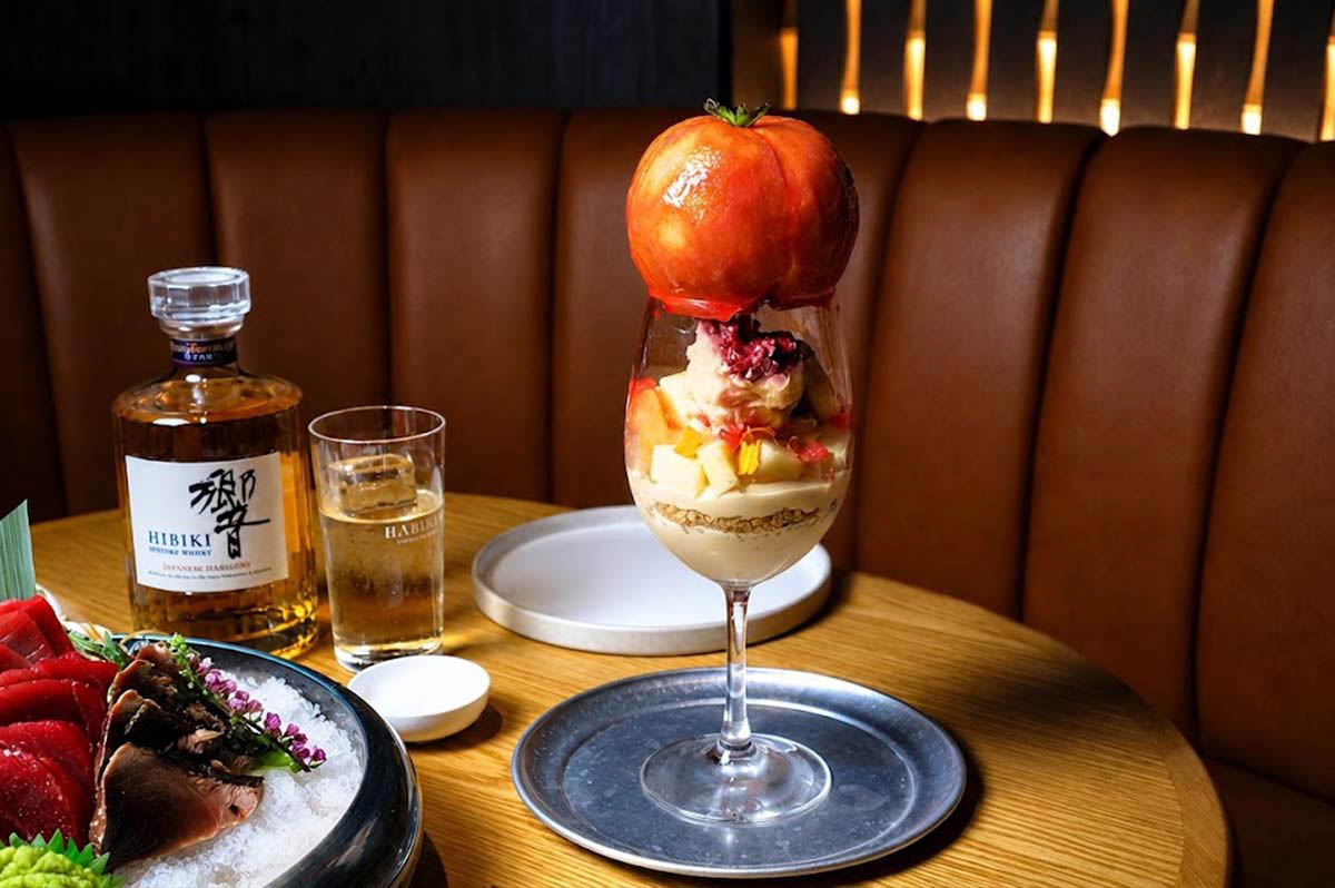 BARREL Story of Hibiki - peach dessert