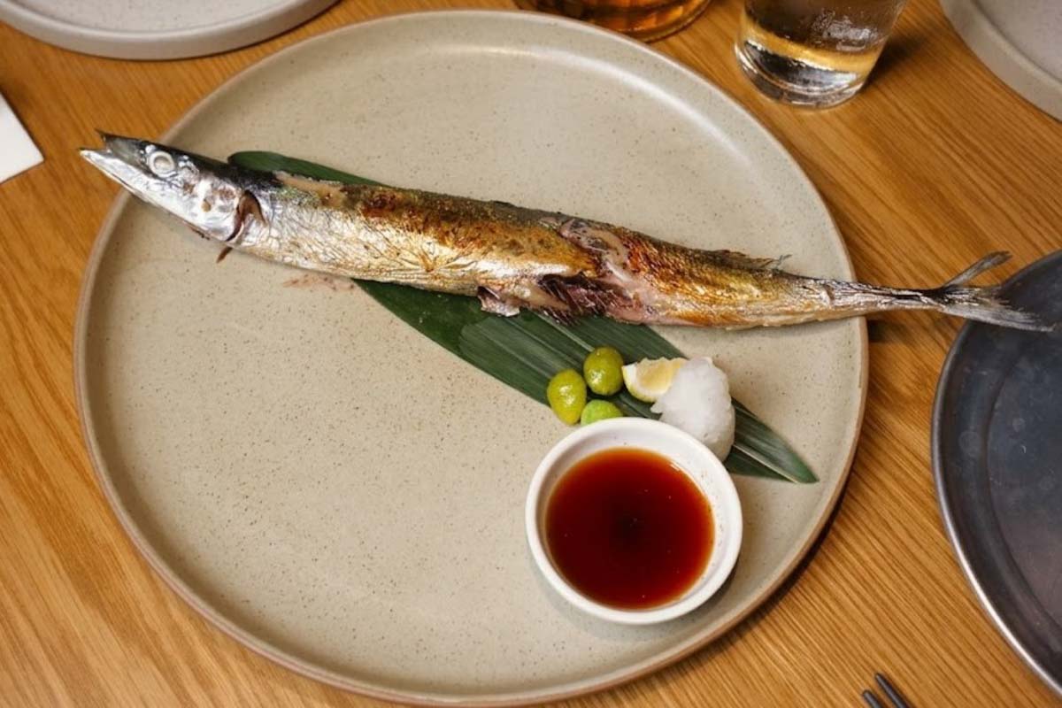 BARREL Story of Hibiki - grilled sanma