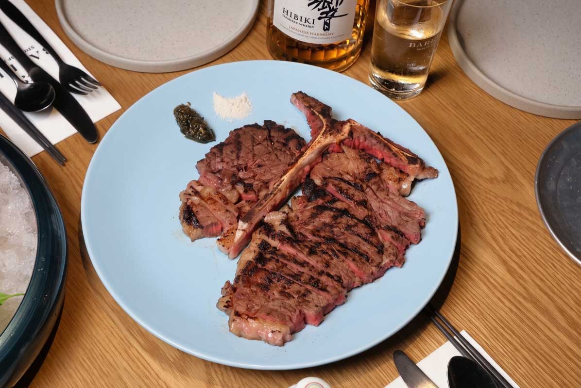 BARREL Story of Hibiki - steak