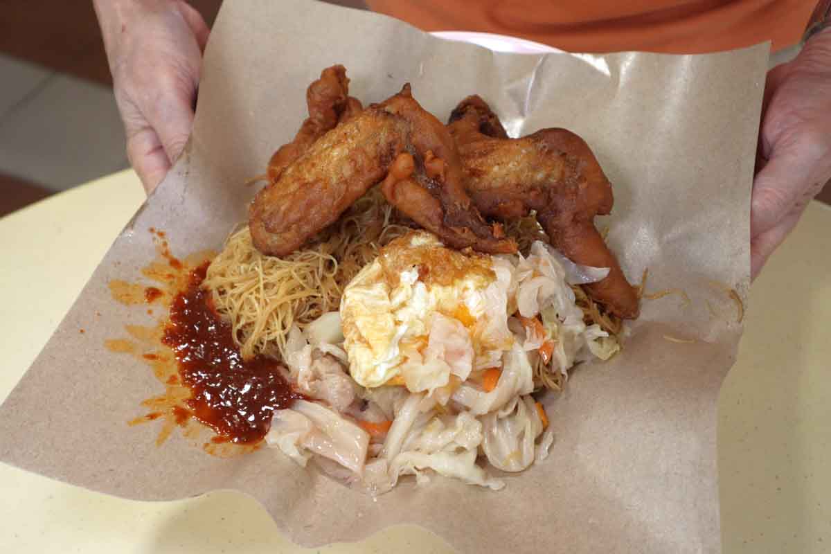 327 bee hoon - fried bee hoon