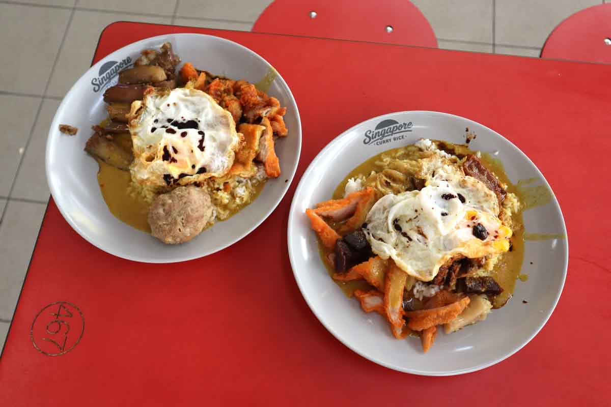 hainan gor - curry rice overview