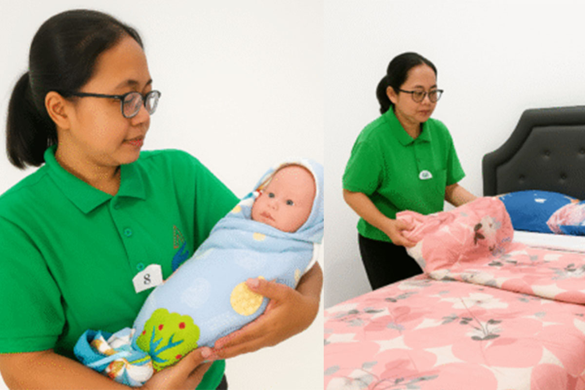 Maid agency - 1 Assist - baby care