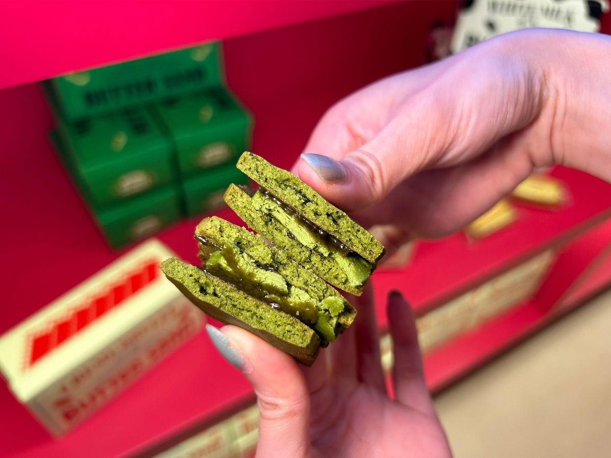 MilkyShop pop-up - Matcha Butter Sand