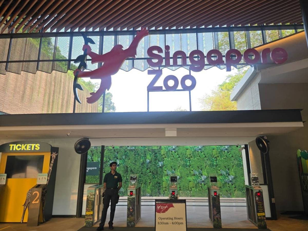Singapore zoo guide - entrance