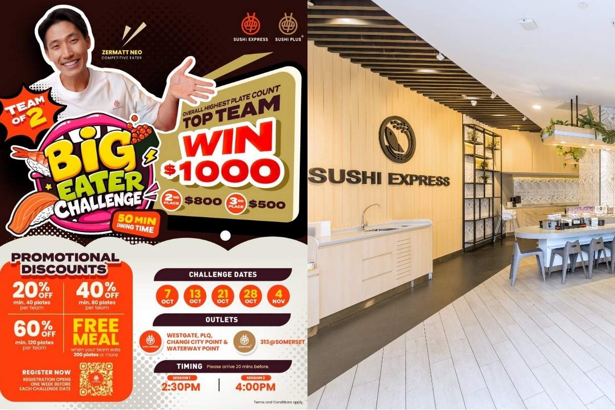 Sushi Express Big Eater Challenge
