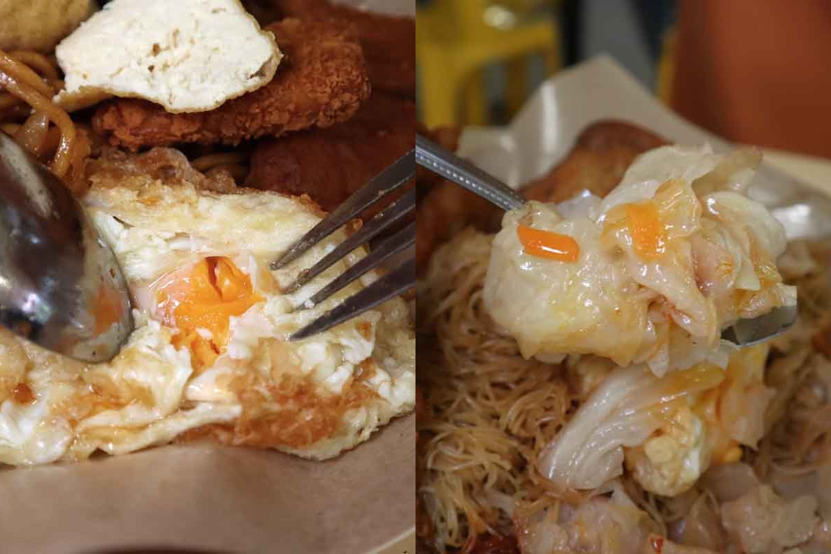 327 bee hoon - egg & cabbage