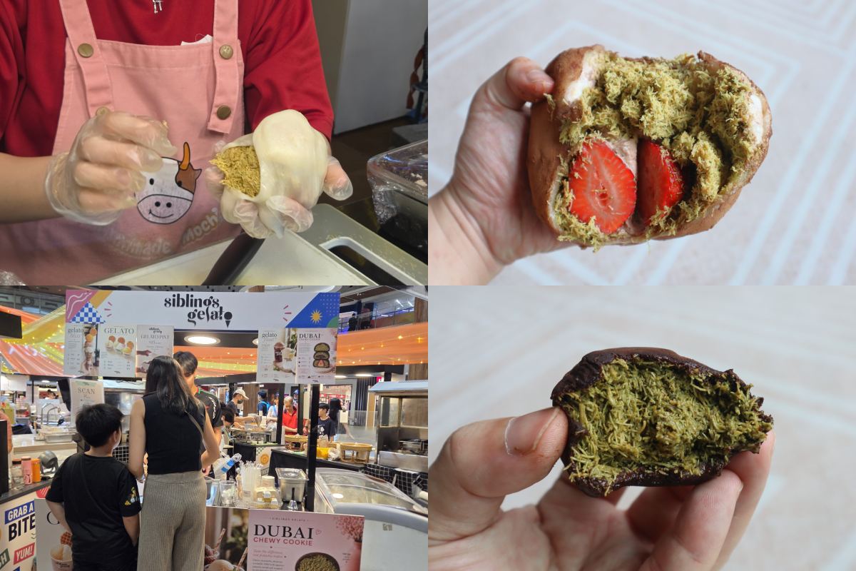 waterway food fair - kunafe cookies