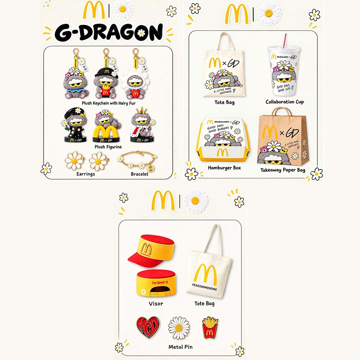 G-Dragon x McDonald’s - Merch