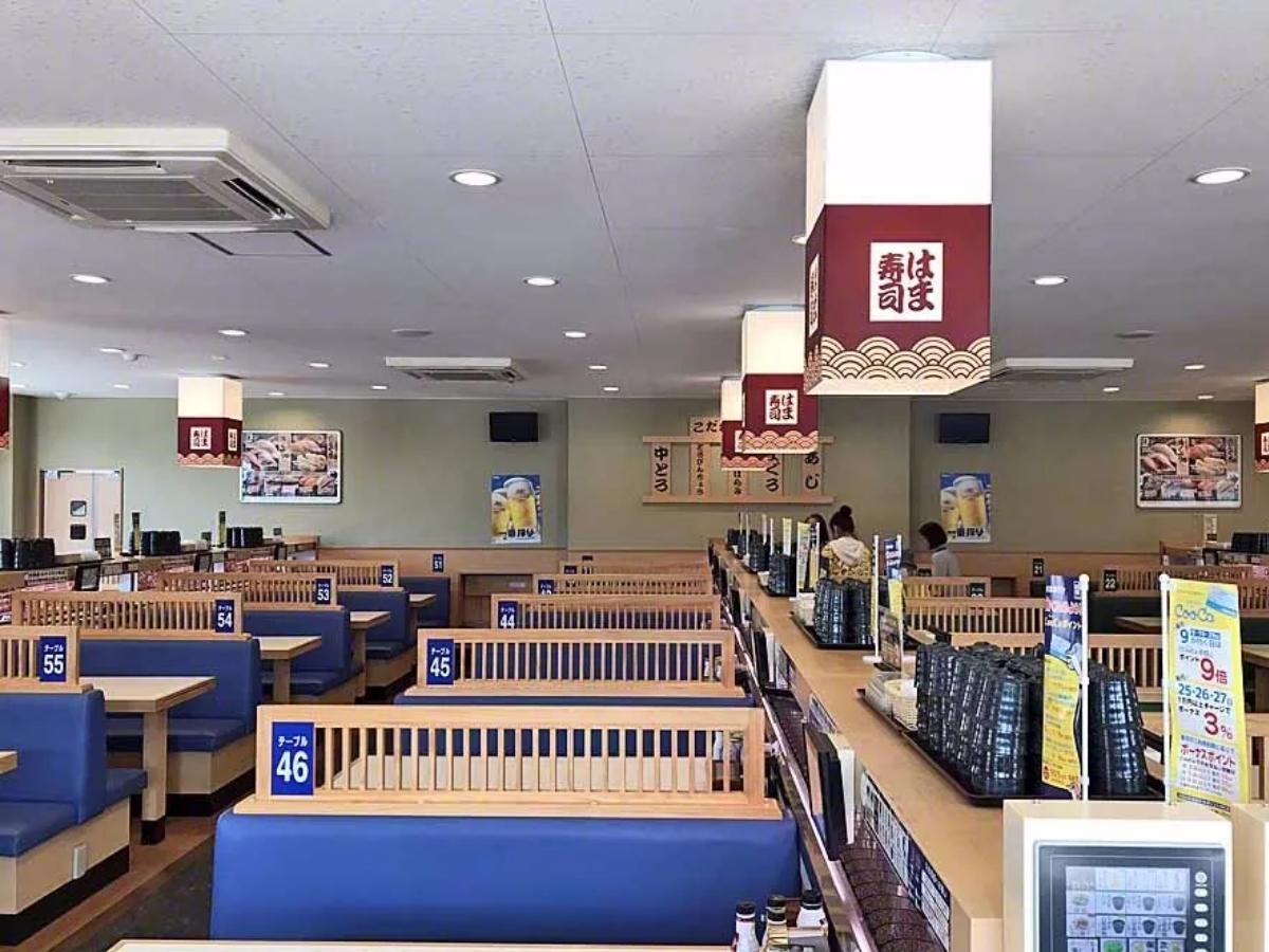 Hama sushi - Japanese outlet interior