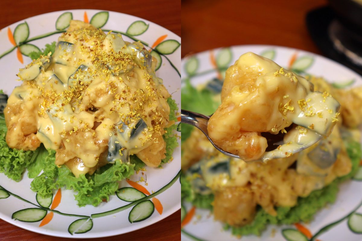 Hei Kitchen - osmanthus prawns