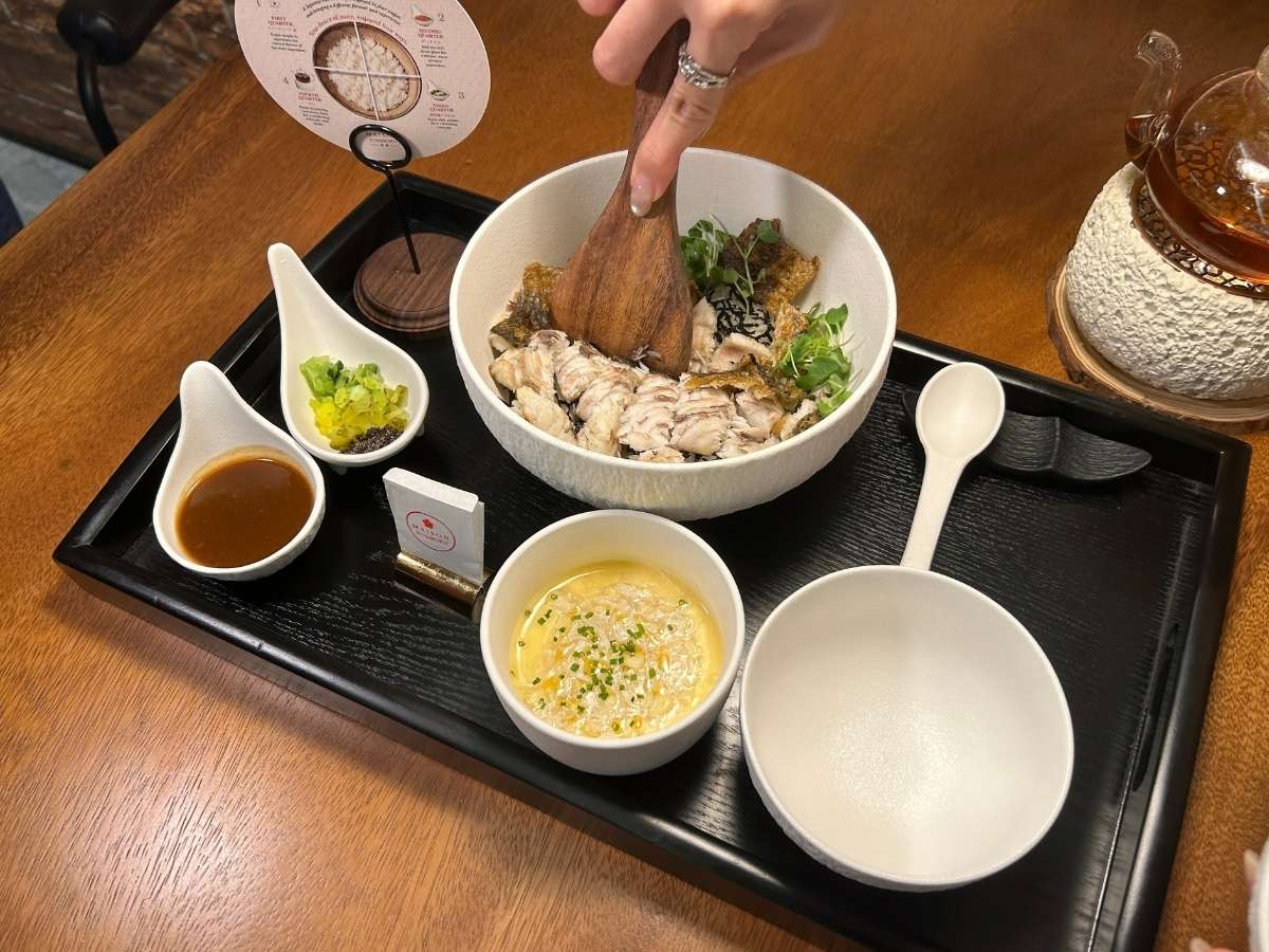 Maison Yoshoku - portioning lunch set