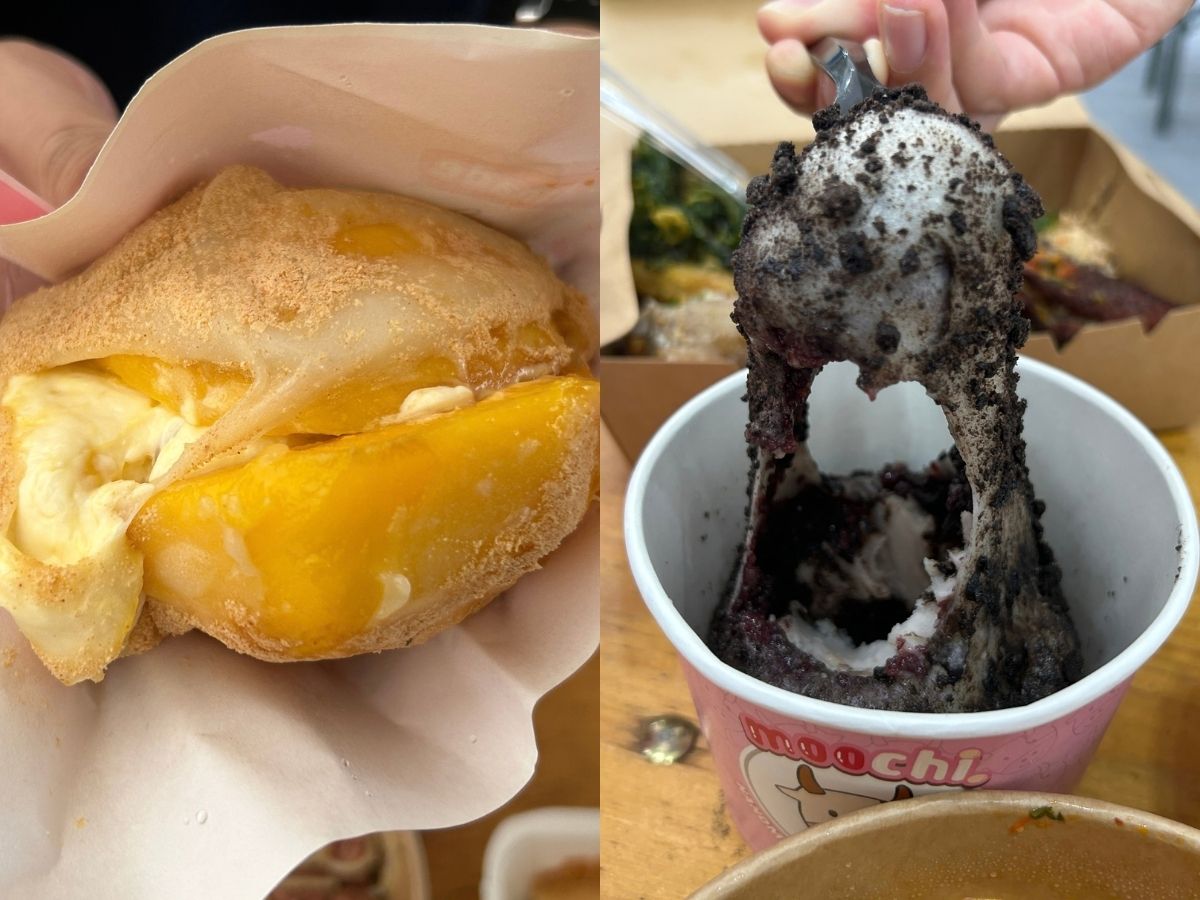 Punggol pasar malam - moochi mochi