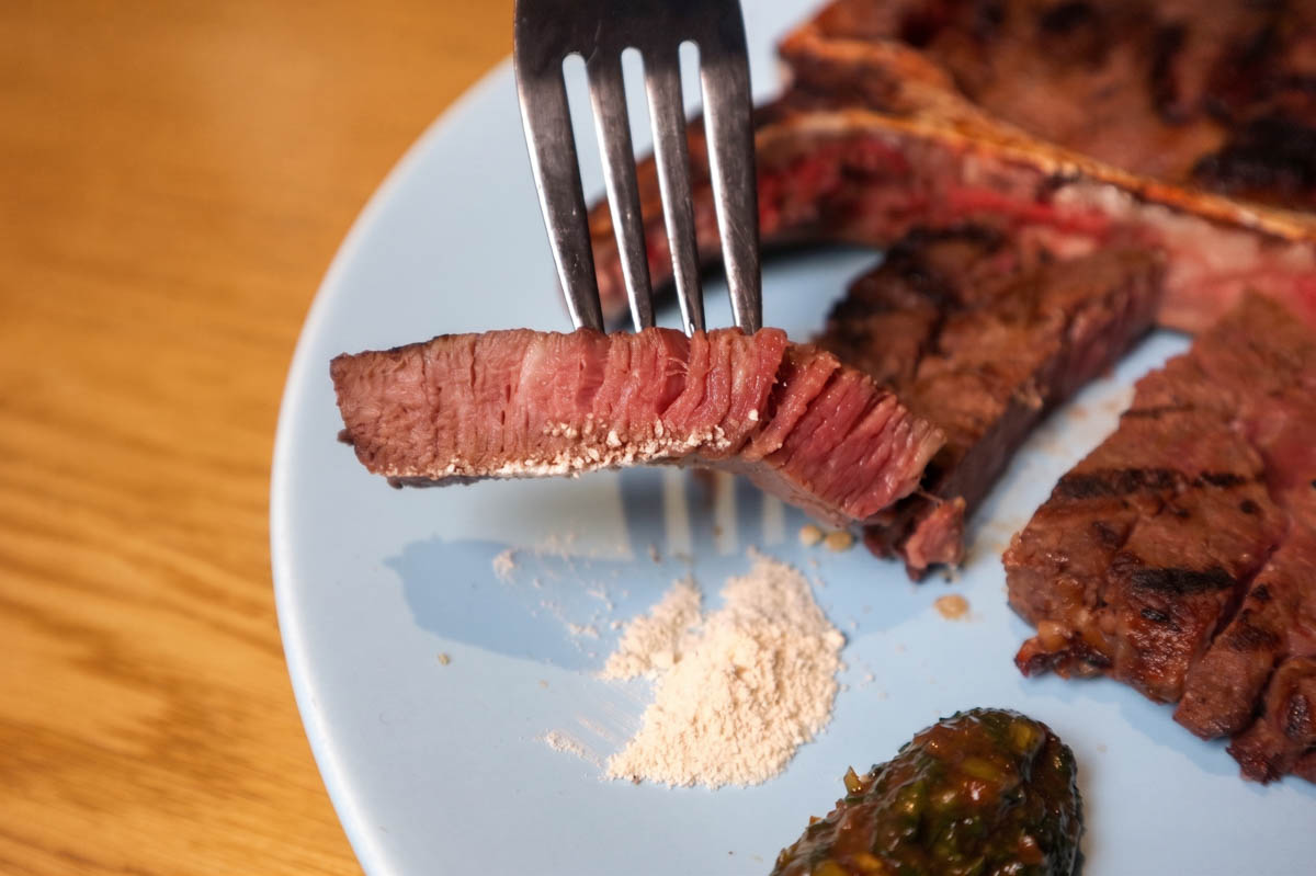 BARREL Story of Hibiki - steak with salt