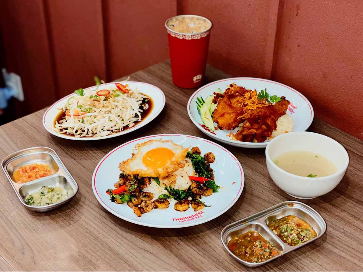 555 Thainanese - Dishes
