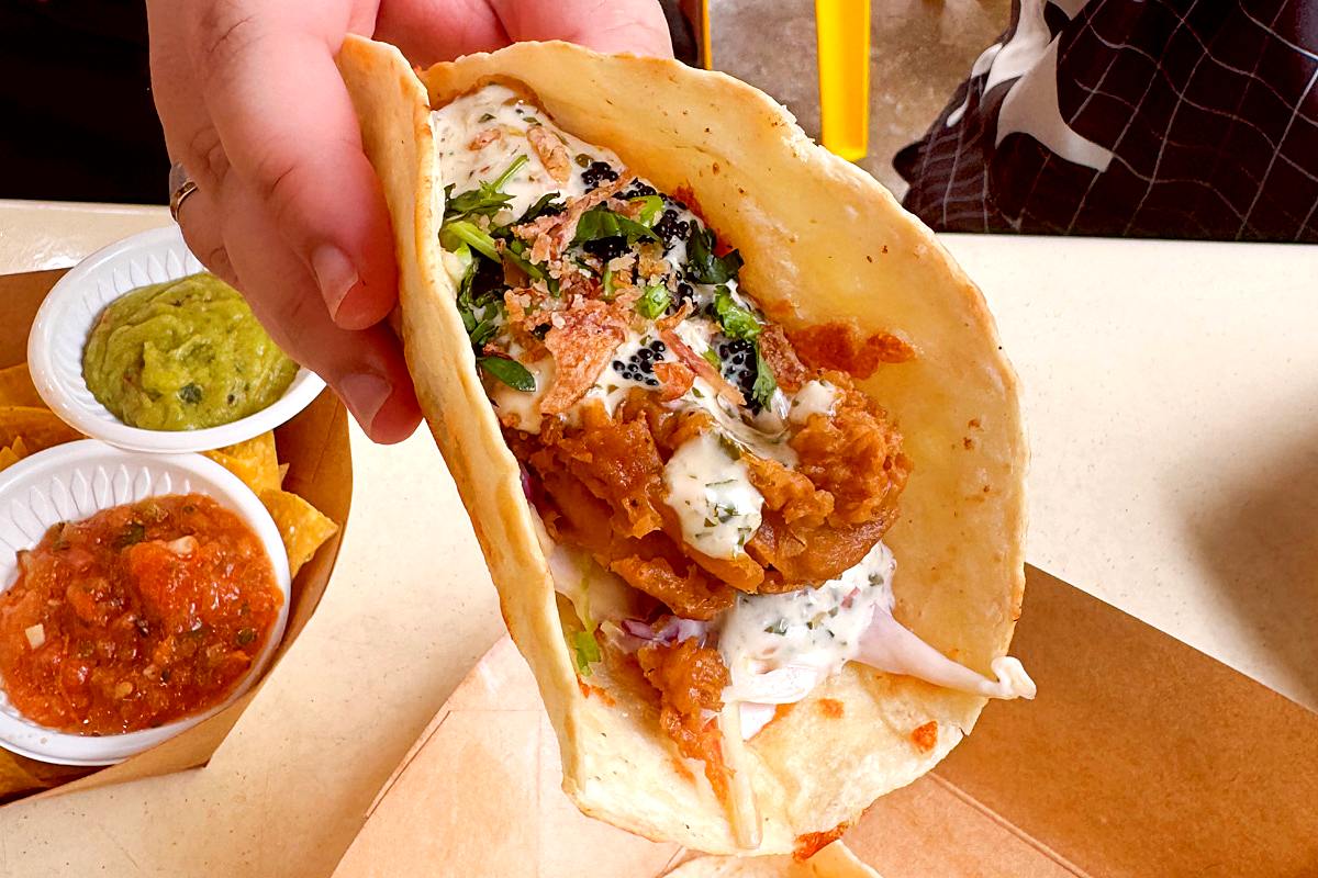The Daily Fiesta - Crispy Fish Taco