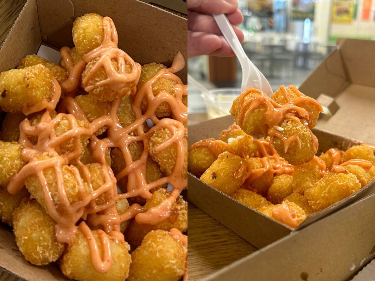 Hippopotato - mentaiko tater tots
